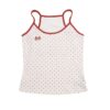 Polka-Dot Casual Slim-Fit Tank Top