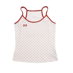 Polka-Dot Casual Slim-Fit Tank Top