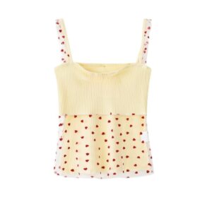 Street Style Mesh Tank Top