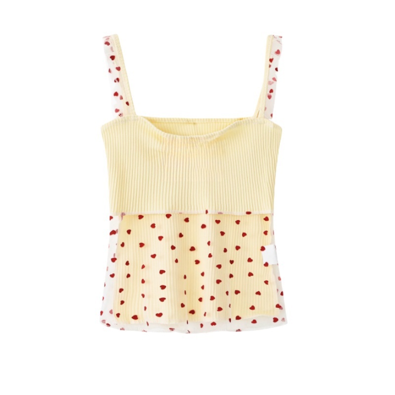 Street Style Mesh Tank Top