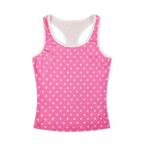 Y2k-Style Polka Dot Tank Top