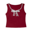 Trendy Red Fashion Tank